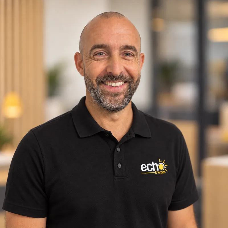 Sébastien Gomez, directeur commercial d'ÉCHO énergies