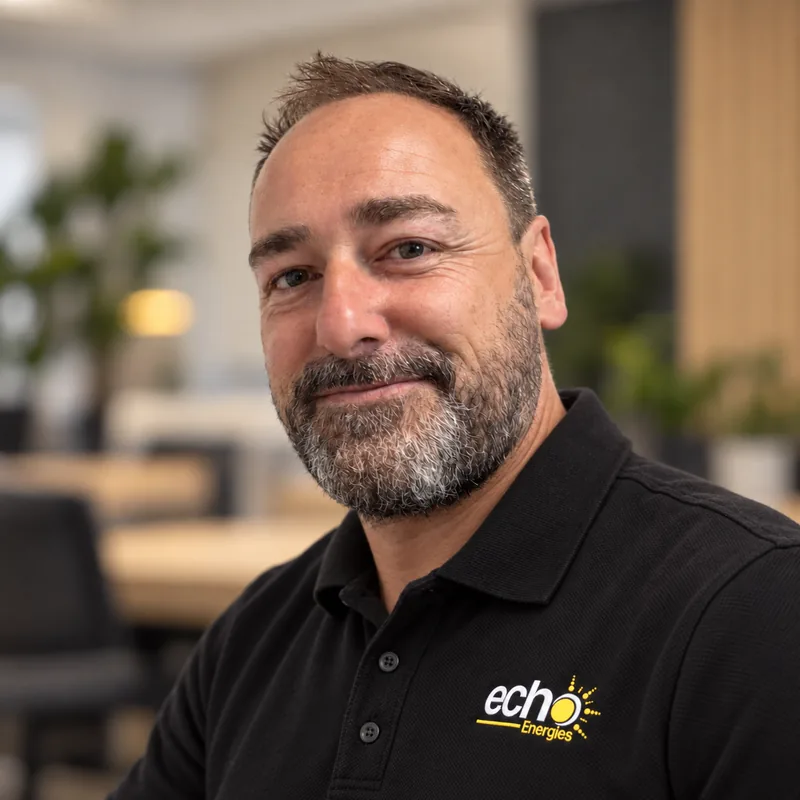 Christophe Garcia, responsable transformation digitale d'ÉCHO énergies
