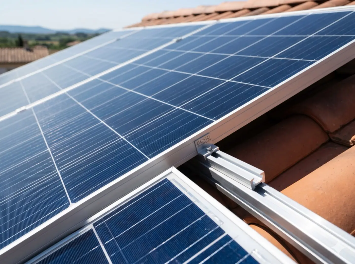 Panneaux solaires photovoltaïques en toiture